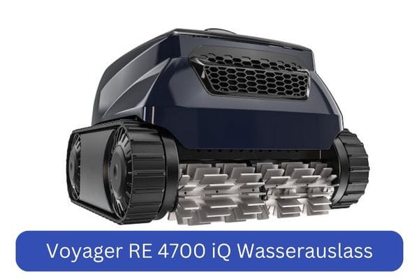 Poolroboter Zodiac Voyager RE 4700 iQ Wasserauslass